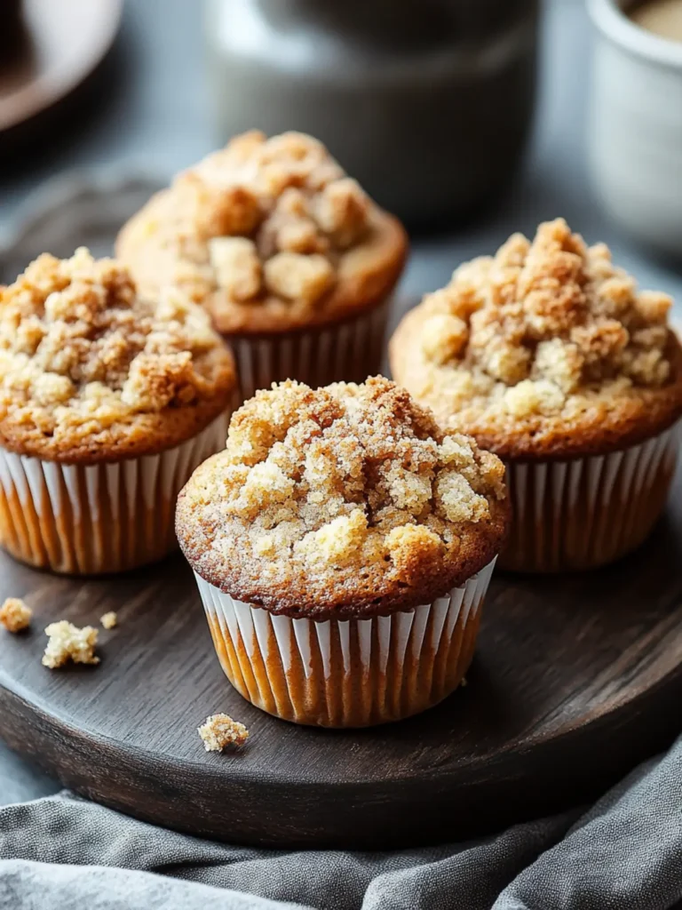 Coffee Cake Muffins
