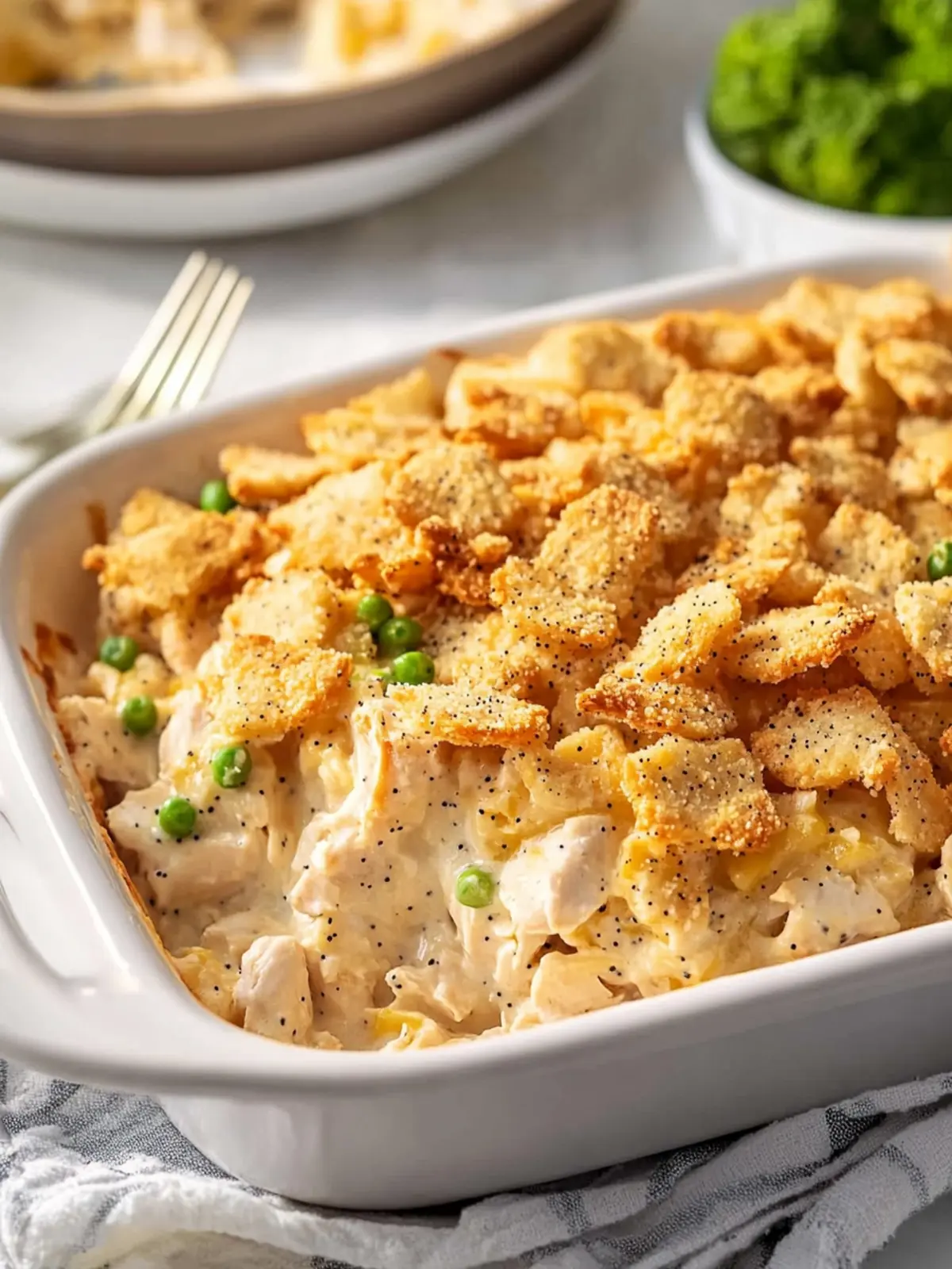 Poppy Seed Chicken Casserole With Ritz Crackers Bliss 4 Poppy Seed Chicken Casserole With Ritz Crackers