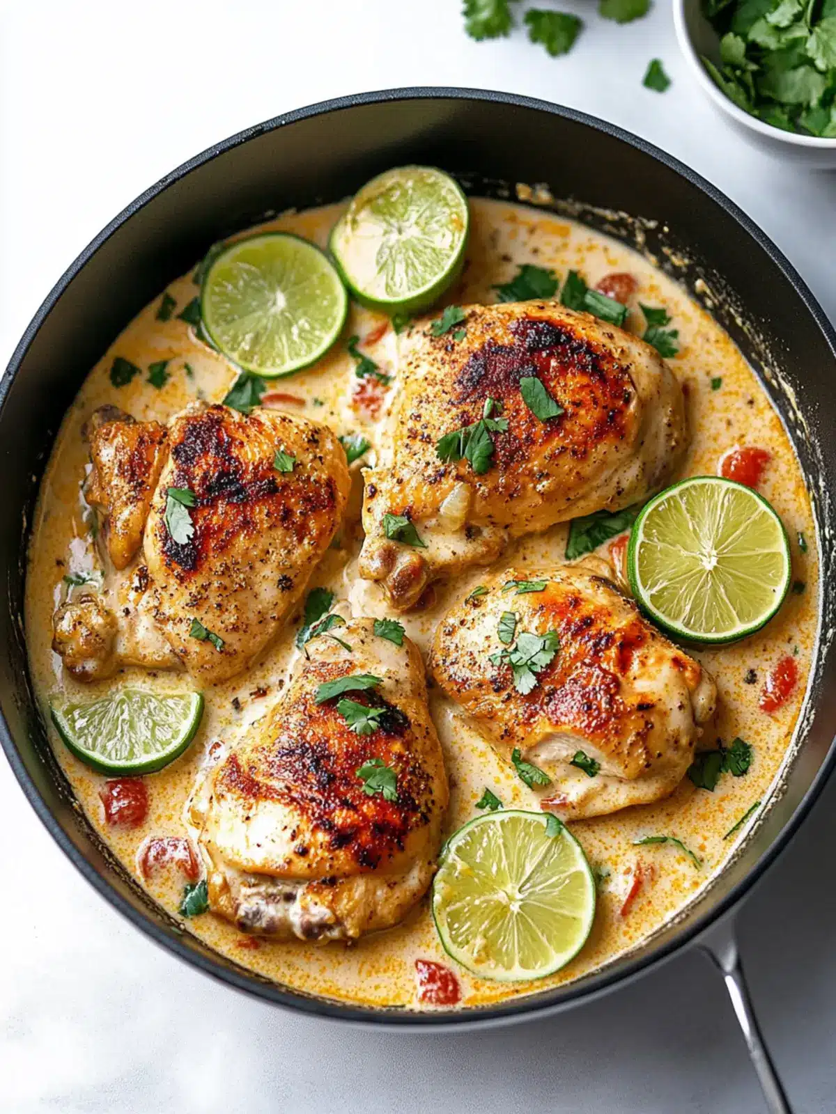 Creamy Coconut Milk Chicken Recipe for Quick One-Skillet Bliss 4 Creamy Coconut Milk Chicken Recipe (One-Skillet)