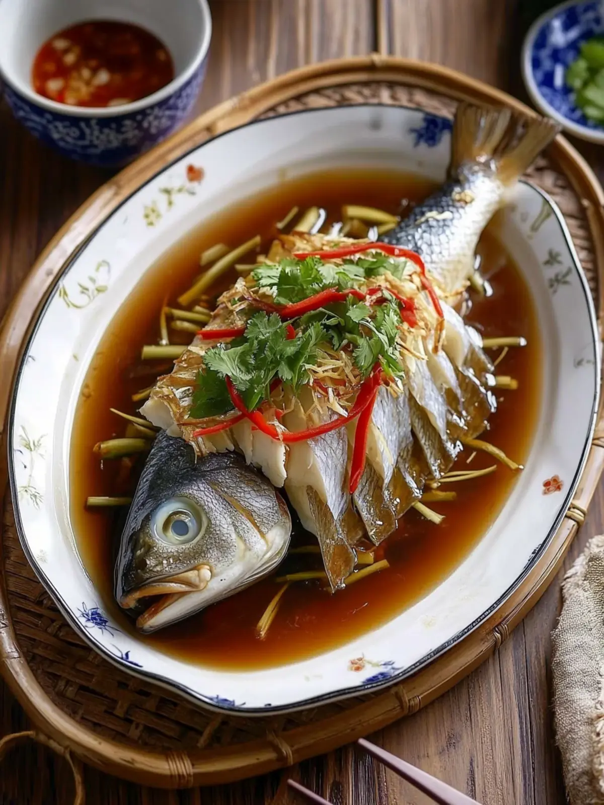 Steamed Fish-Chinese Style
