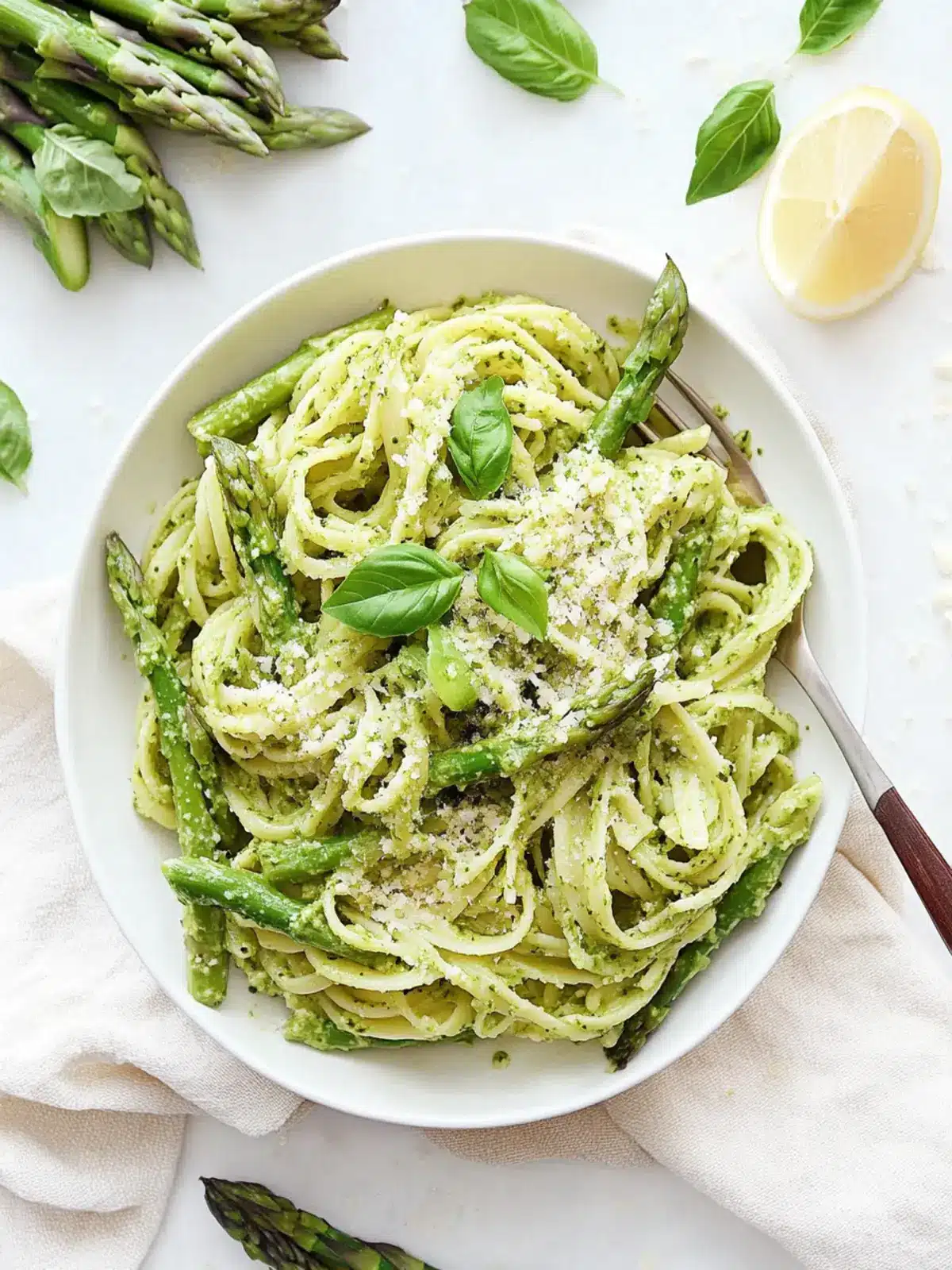 Delicious Asparagus Pesto Pasta to Brighten Your Dinner Table 4 Asparagus Pesto Pasta