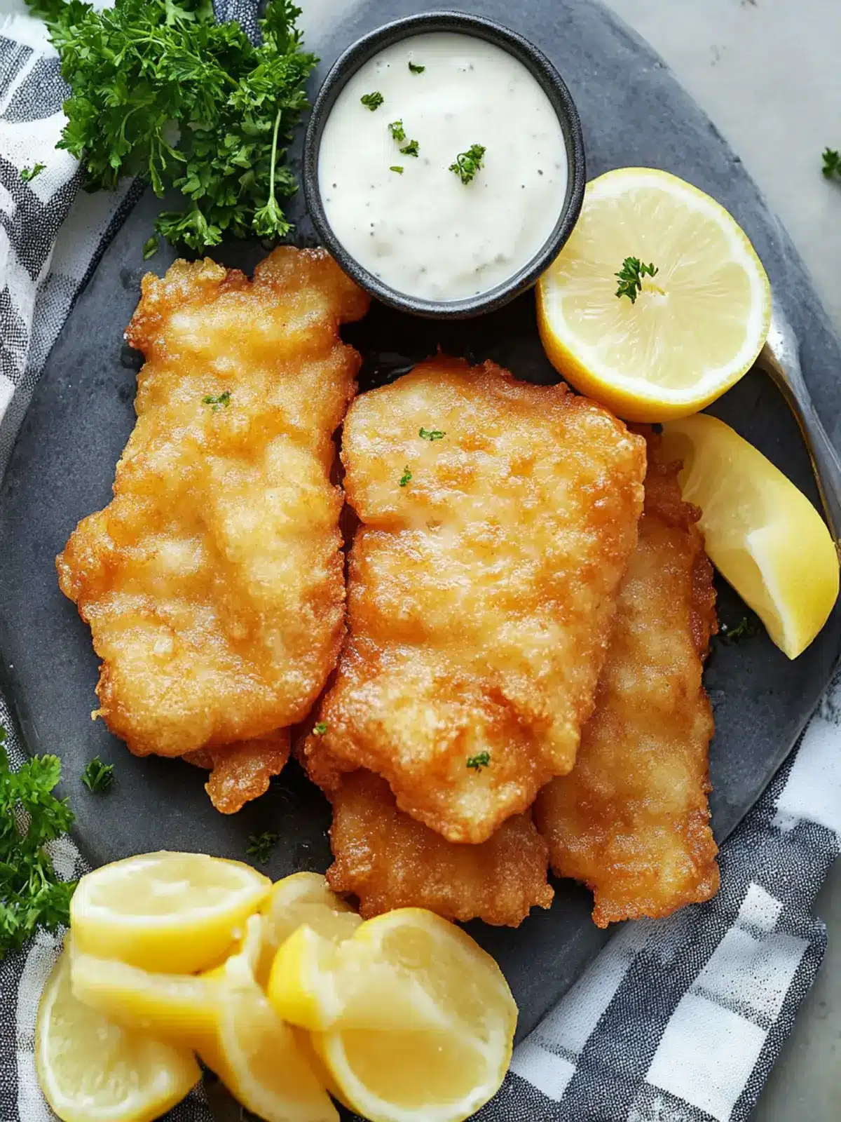 Crispy Beer-Battered Fish