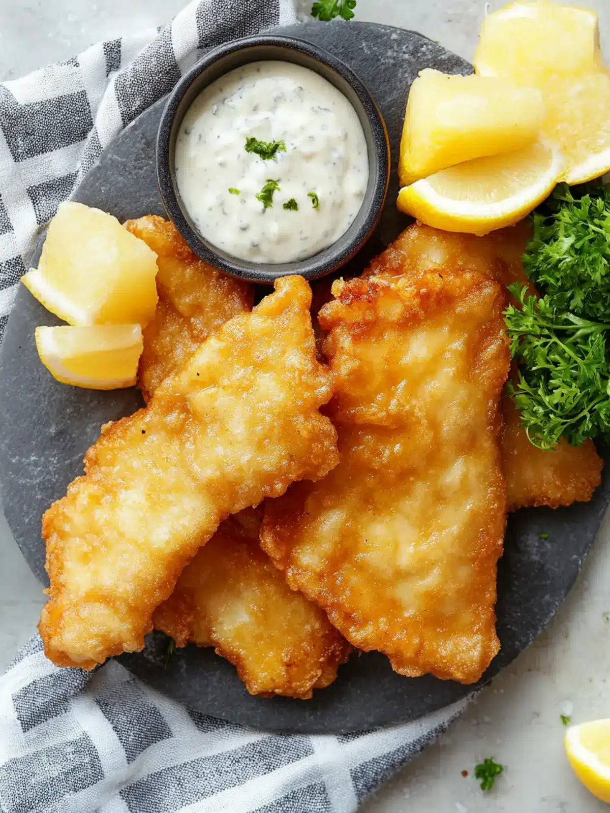 Crispy Beer-Battered Fish