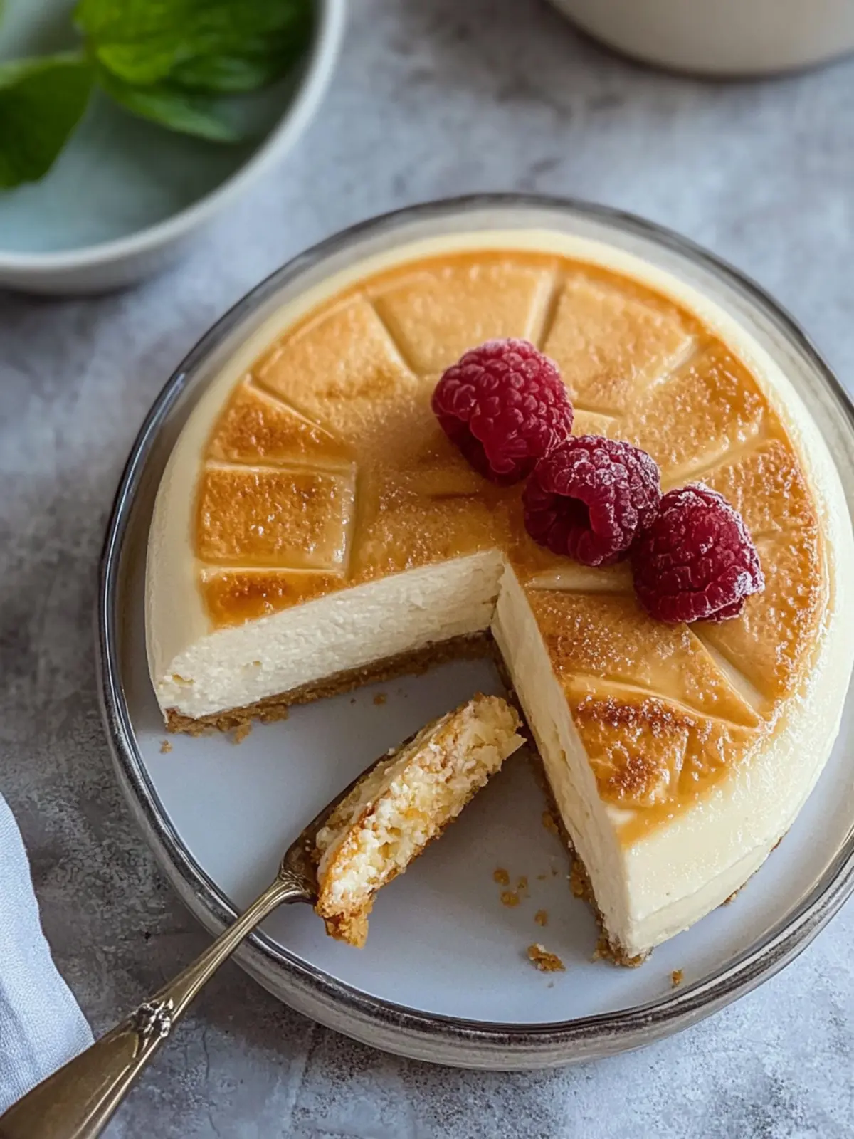 Viral Japanese Cheesecake (2-Ingredient, No-Bake!)