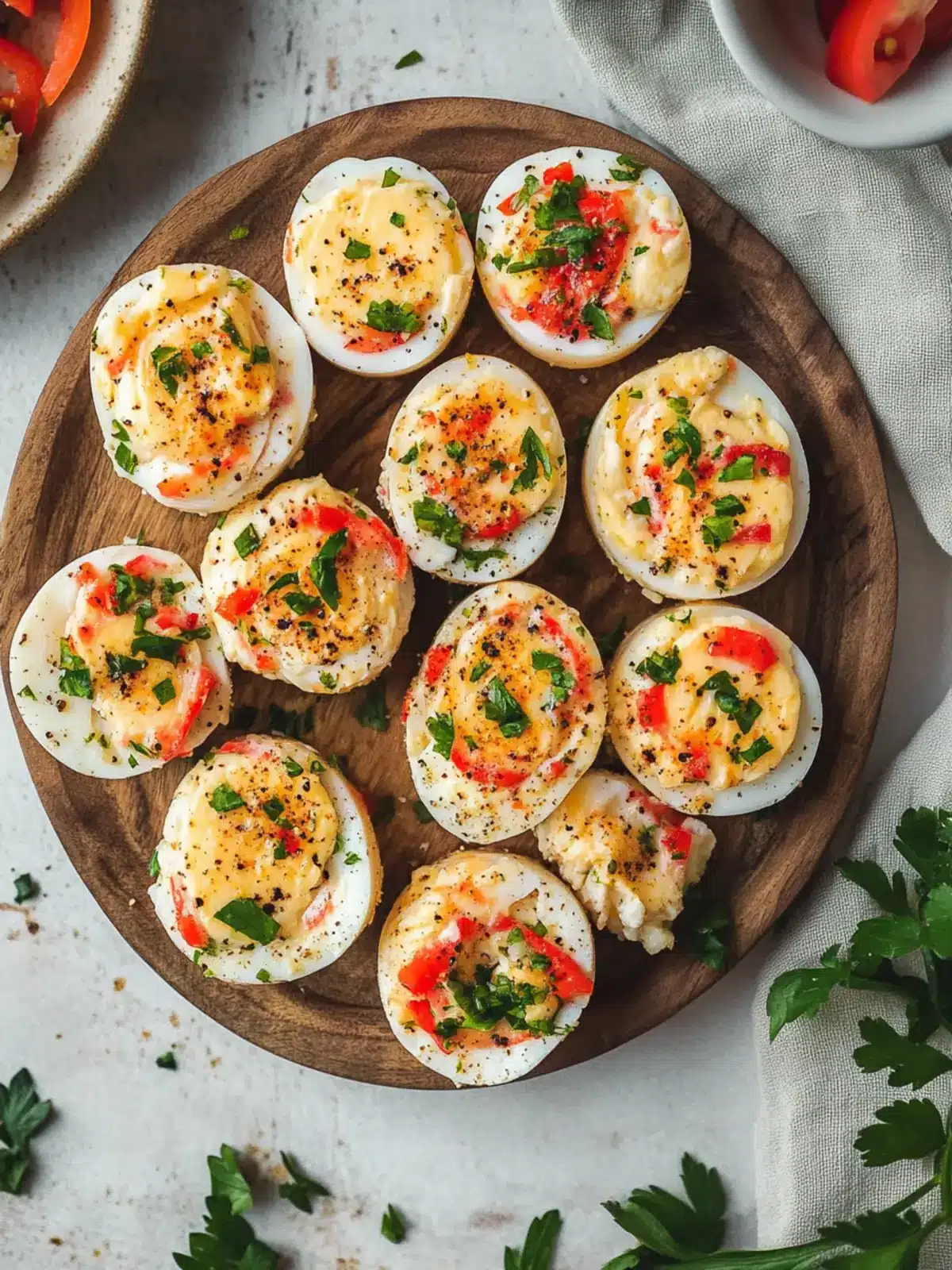 Egg White Bites with Red Pepper