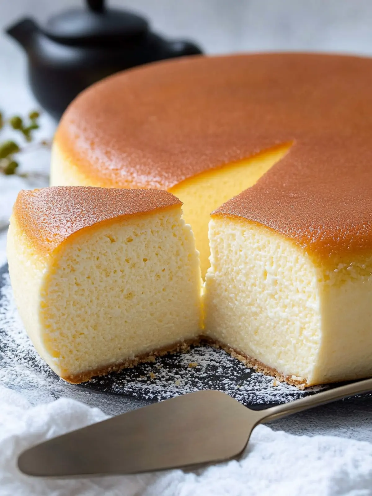 Jiggly Japanese Cheesecake