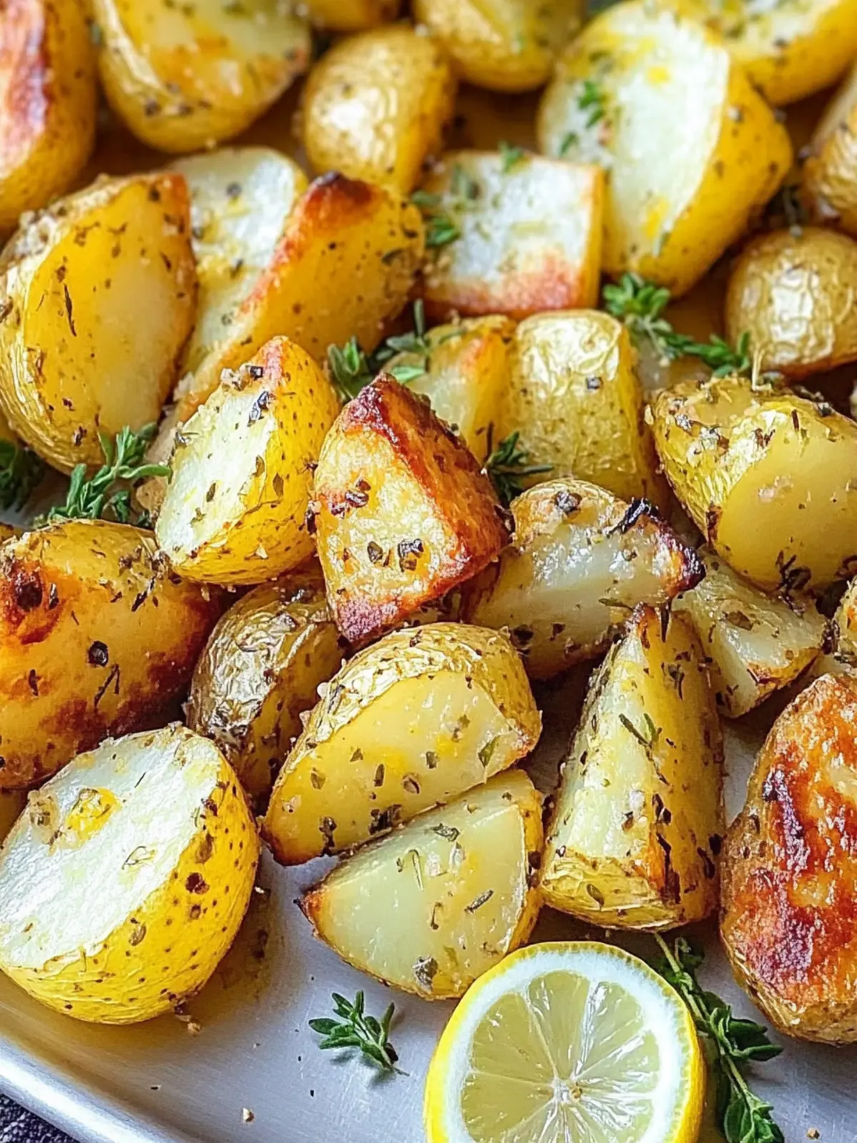 Lemon Herb Roasted Potatoes for Ultimate Flavor Boost 3 Lemon Herb Roasted Potatoes