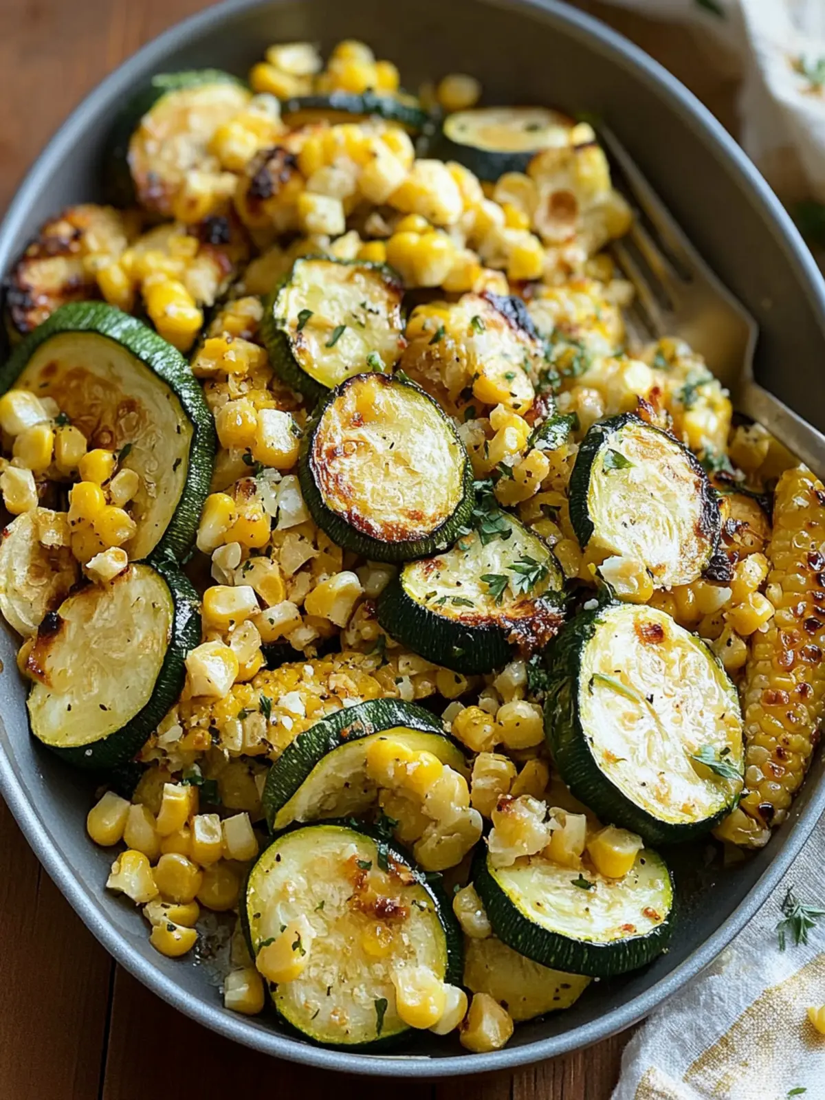 Savor This Roasted Zucchini and Corn Delight for Dinner 3 Roasted Zucchini and Corn