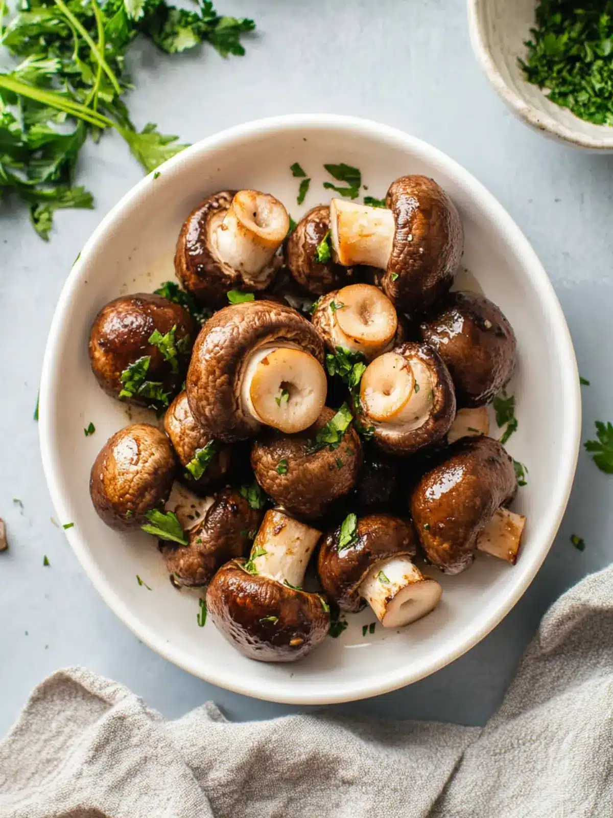 Miso Mushrooms (with Soy Sauce)