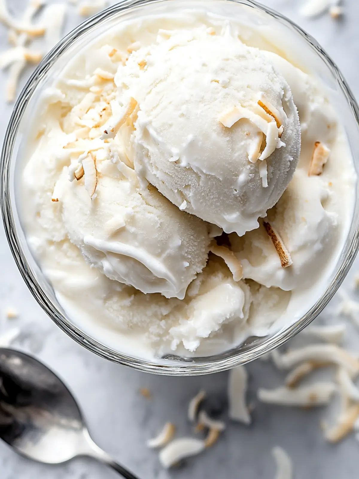 Creamy Coconut Greek Frozen Yogurt You'll Crave All Summer 3 Coconut Greek Frozen Yogurt