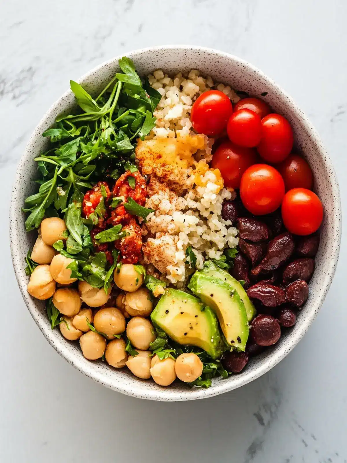 Savory Spicy Mediterranean Lunch Bowl for Flavor Lovers 3 SPICY MEDITERRANEAN LUNCH BOWL
