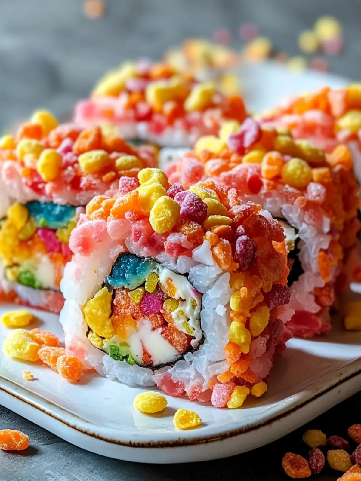 The Fruity Pebbles Sushi