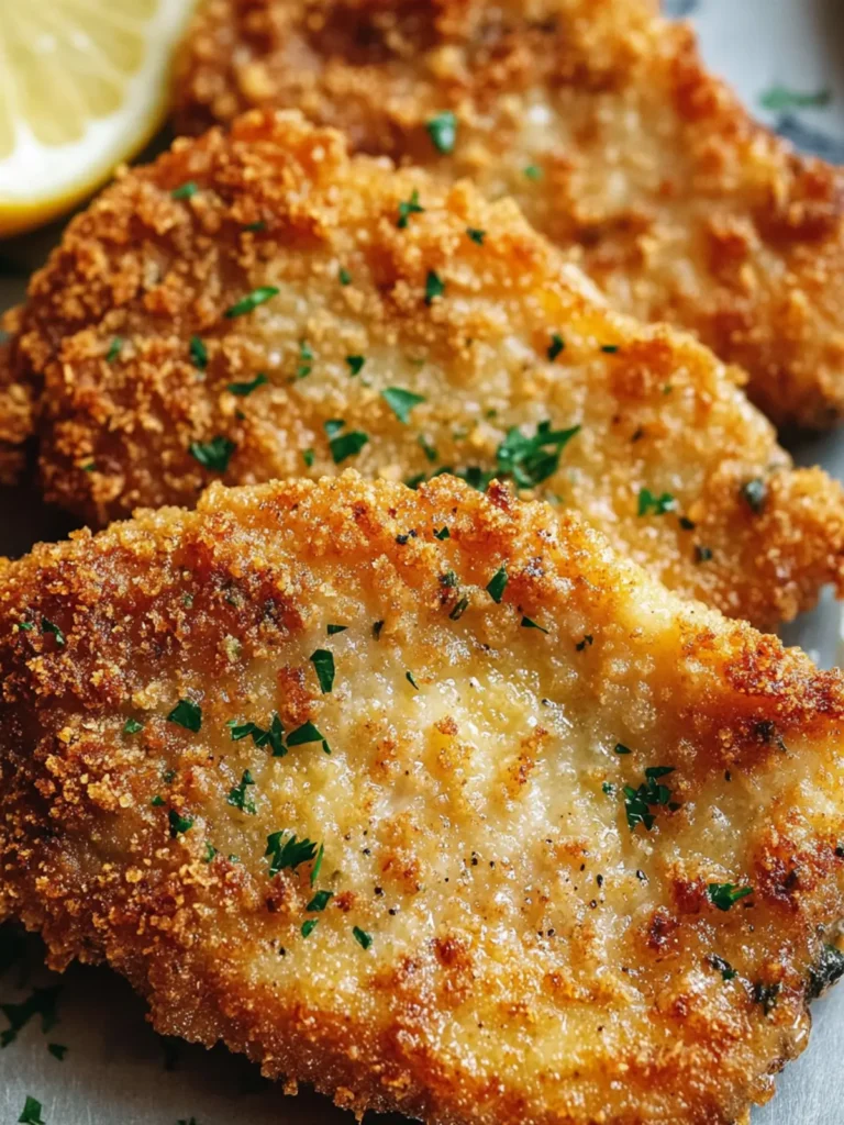 Crispy Breaded Pork Chops