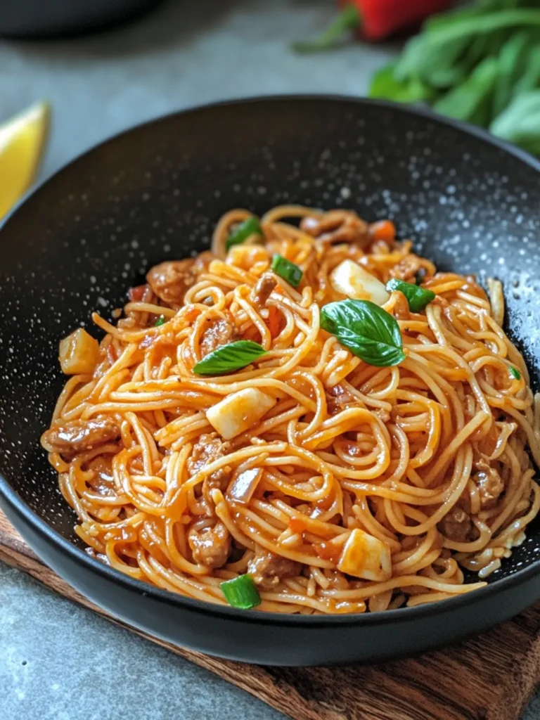 Charlie Chan Pasta