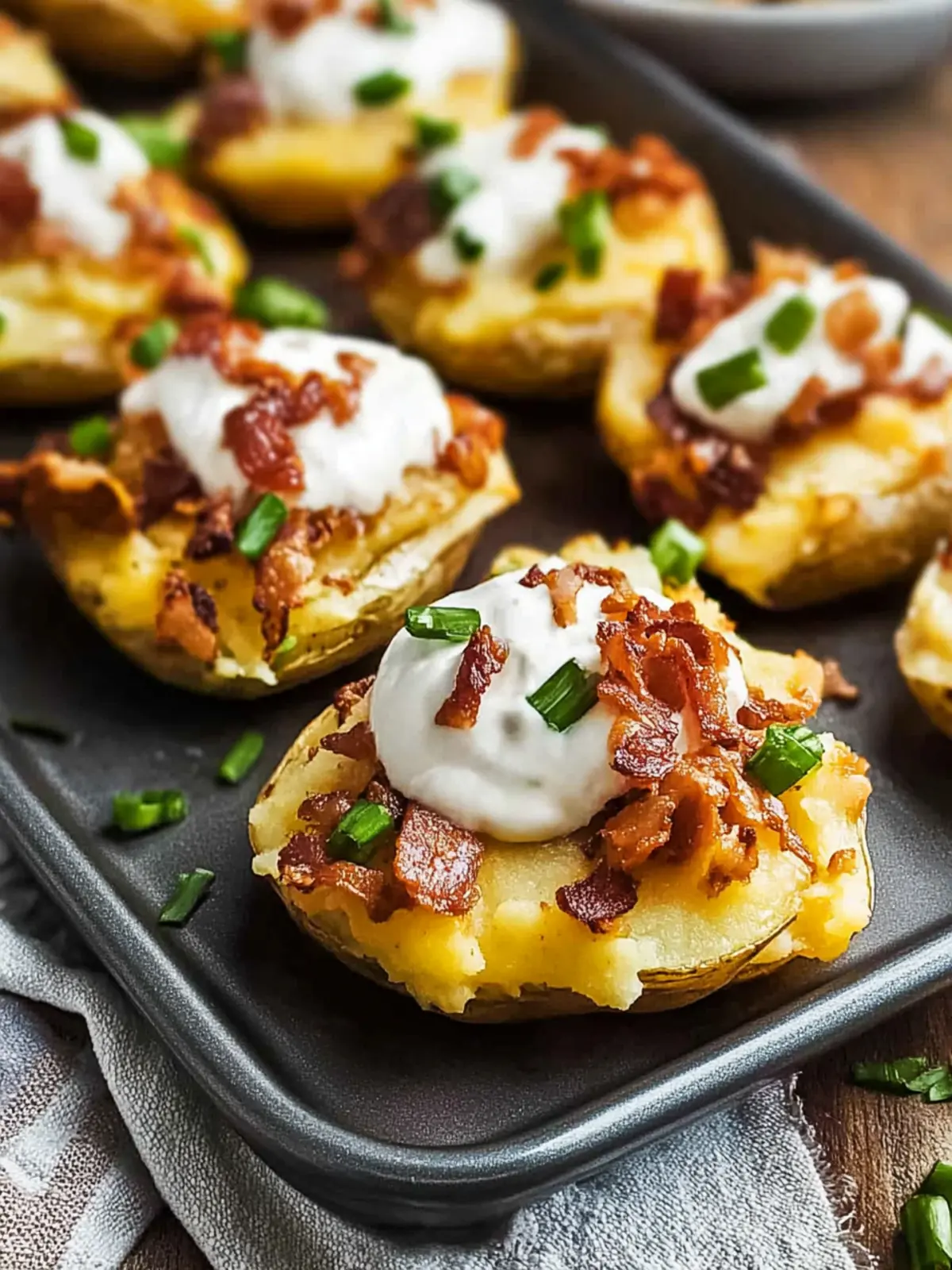 Irresistible Loaded Smashed Potatoes for Ultimate Comfort Food 3 Loaded Smashed Potatoes