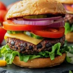 Vegetarian Black Bean Burger