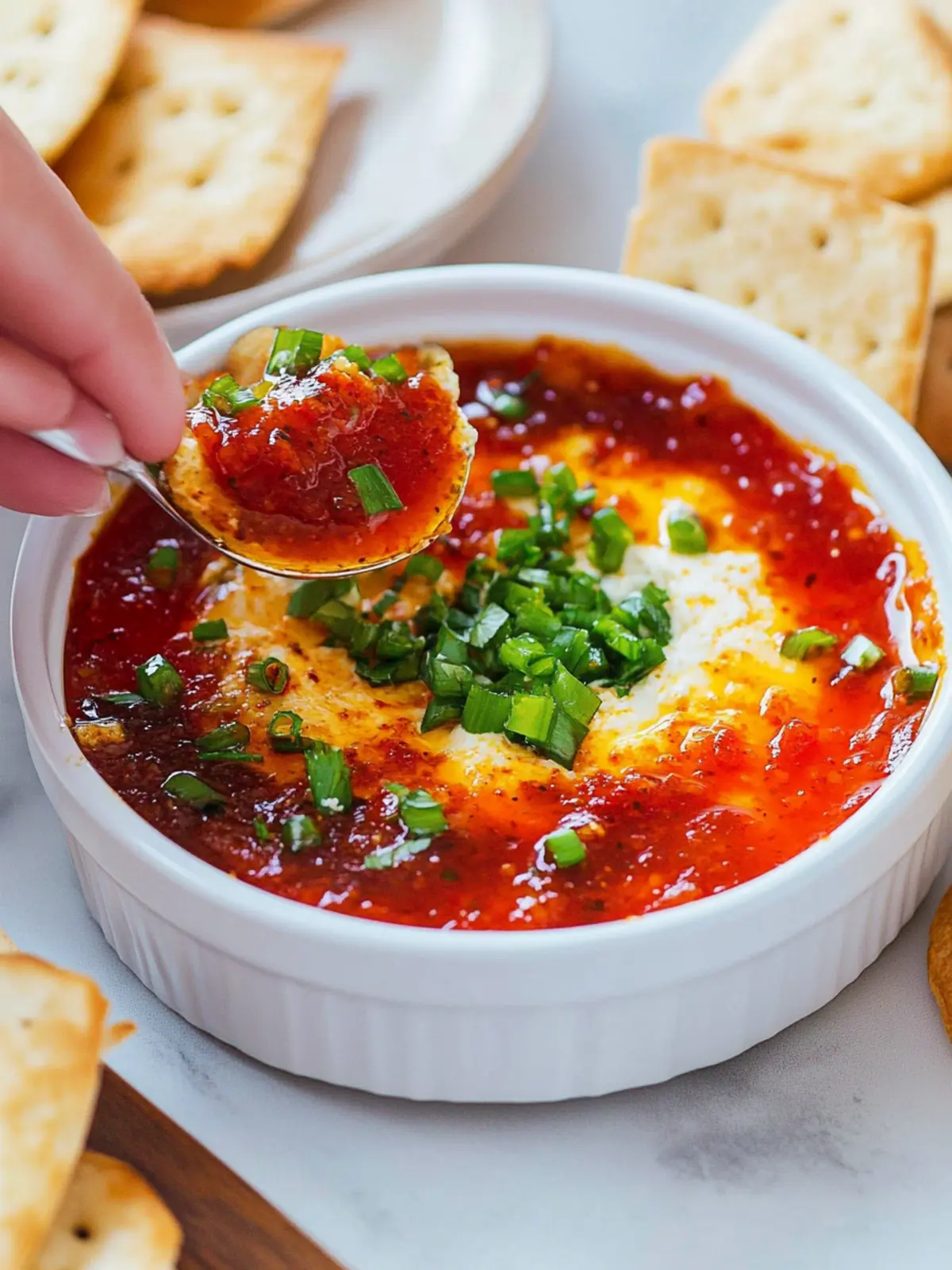 No-Cook Hot Pepper Jelly Dip with Cream Cheese Bliss! 2 No-Cook Hot Pepper Jelly Dip with Cream Cheese