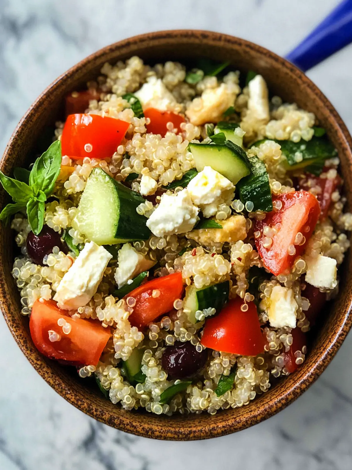 Vibrant Greek Quinoa Salad Recipe to Brighten Your Day 4 Greek Quinoa Salad