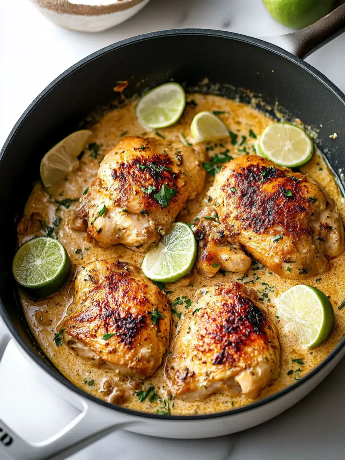 Creamy Coconut Milk Chicken Recipe for Quick One-Skillet Bliss 5 Creamy Coconut Milk Chicken Recipe (One-Skillet)