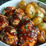 Honey BBQ Chicken Potatoes