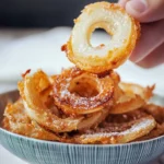 Crispy Baked Onion Rings Chips
