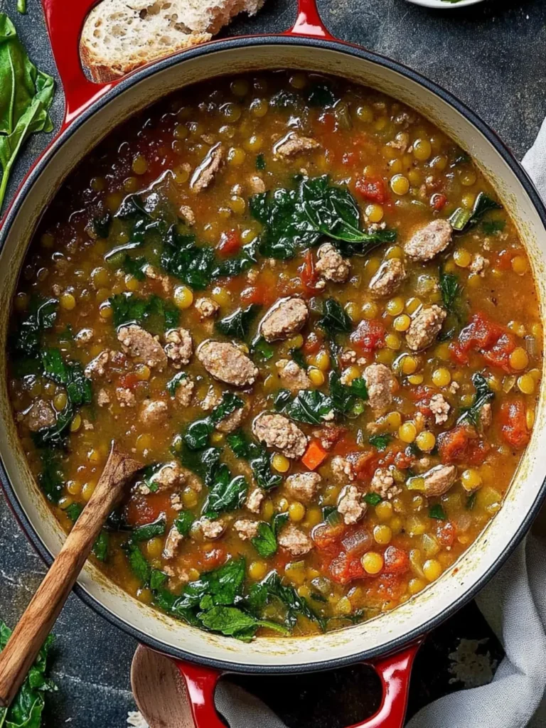 Sausage and Lentil Soup