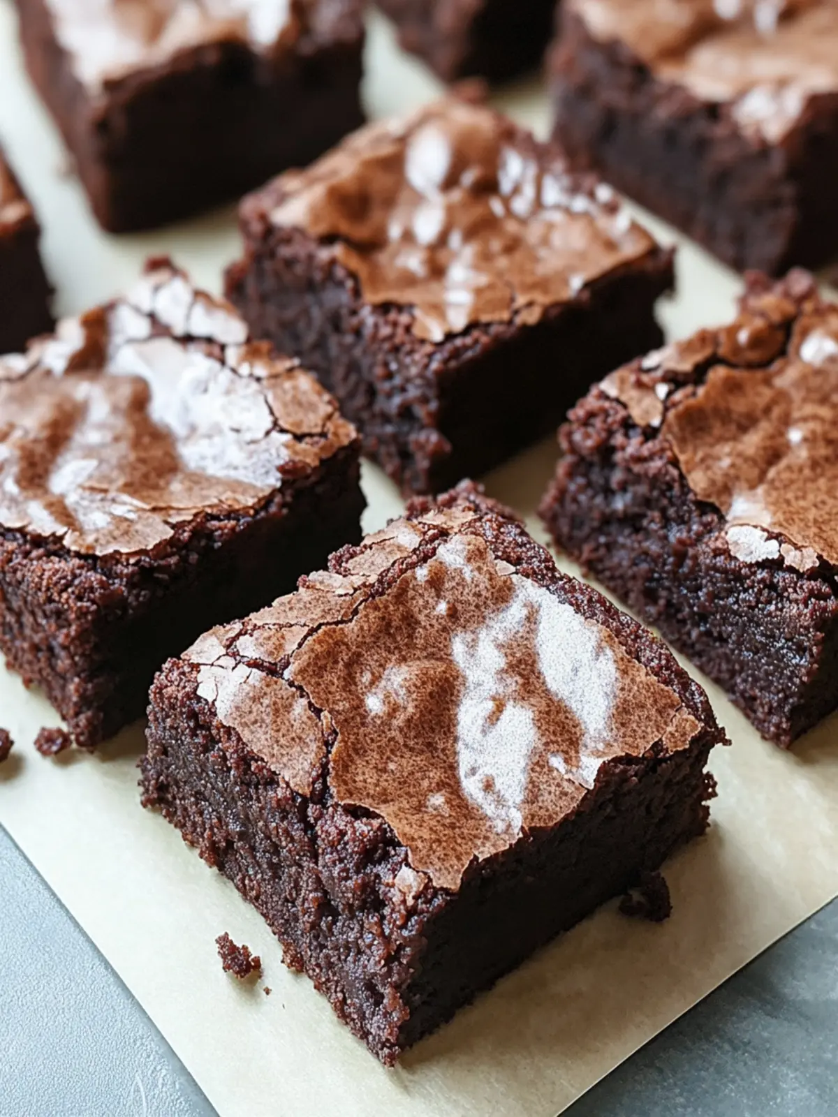 Flourless Greek Yogurt Brownies