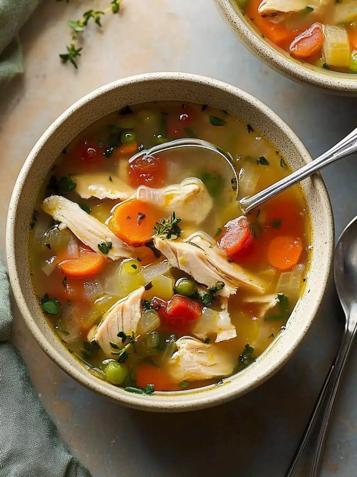 Turkey-Vegetable Soup