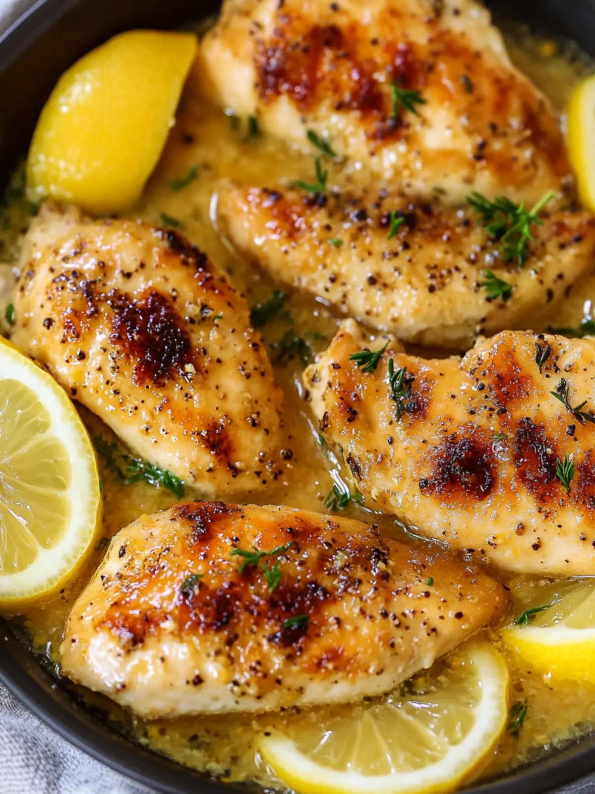 Lemon Chicken Recipe with Irresistible Lemon Butter Sauce 2 Lemon Chicken Recipe (with Lemon Butter Sauce)