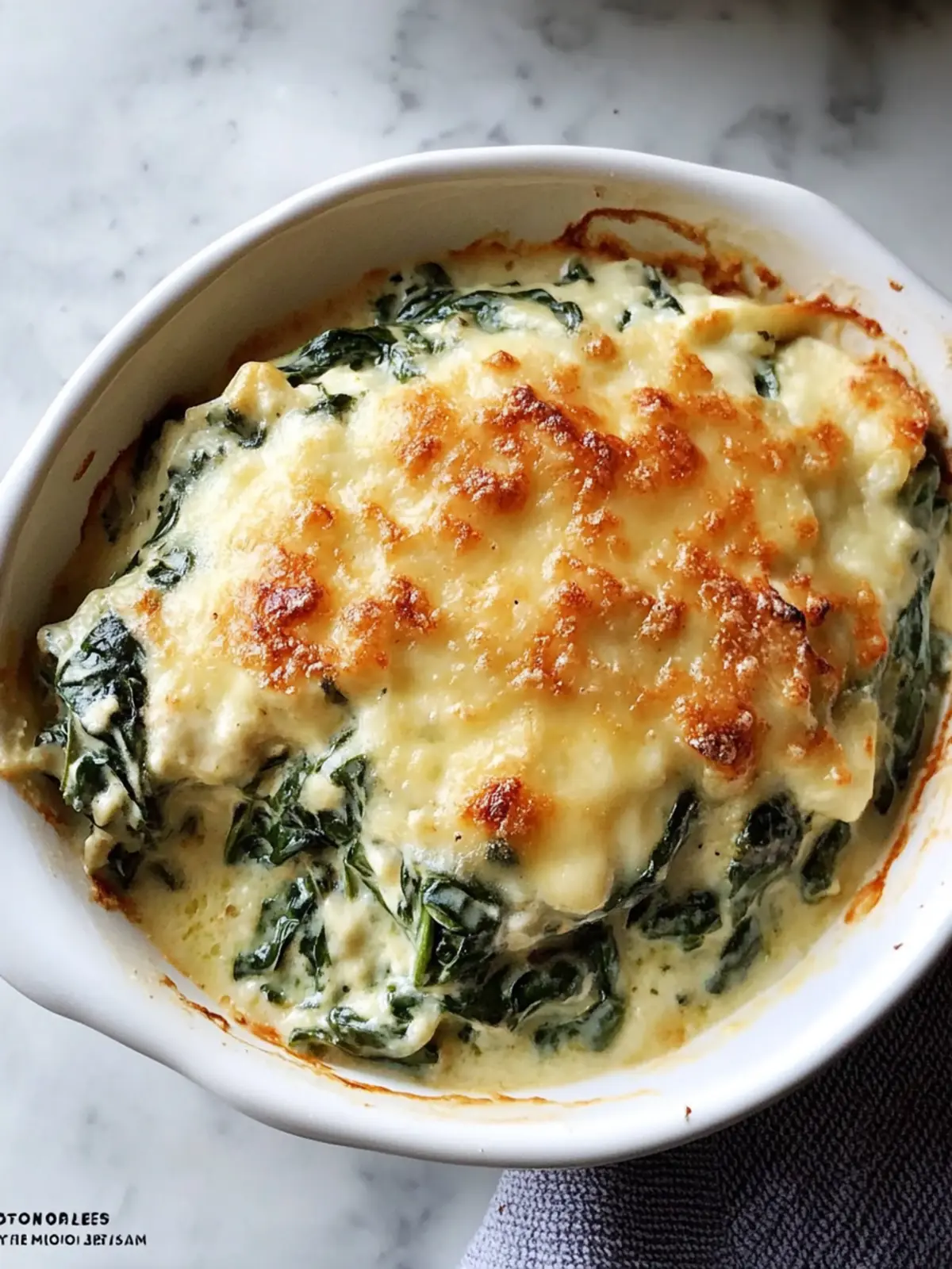 Spinach Gratin