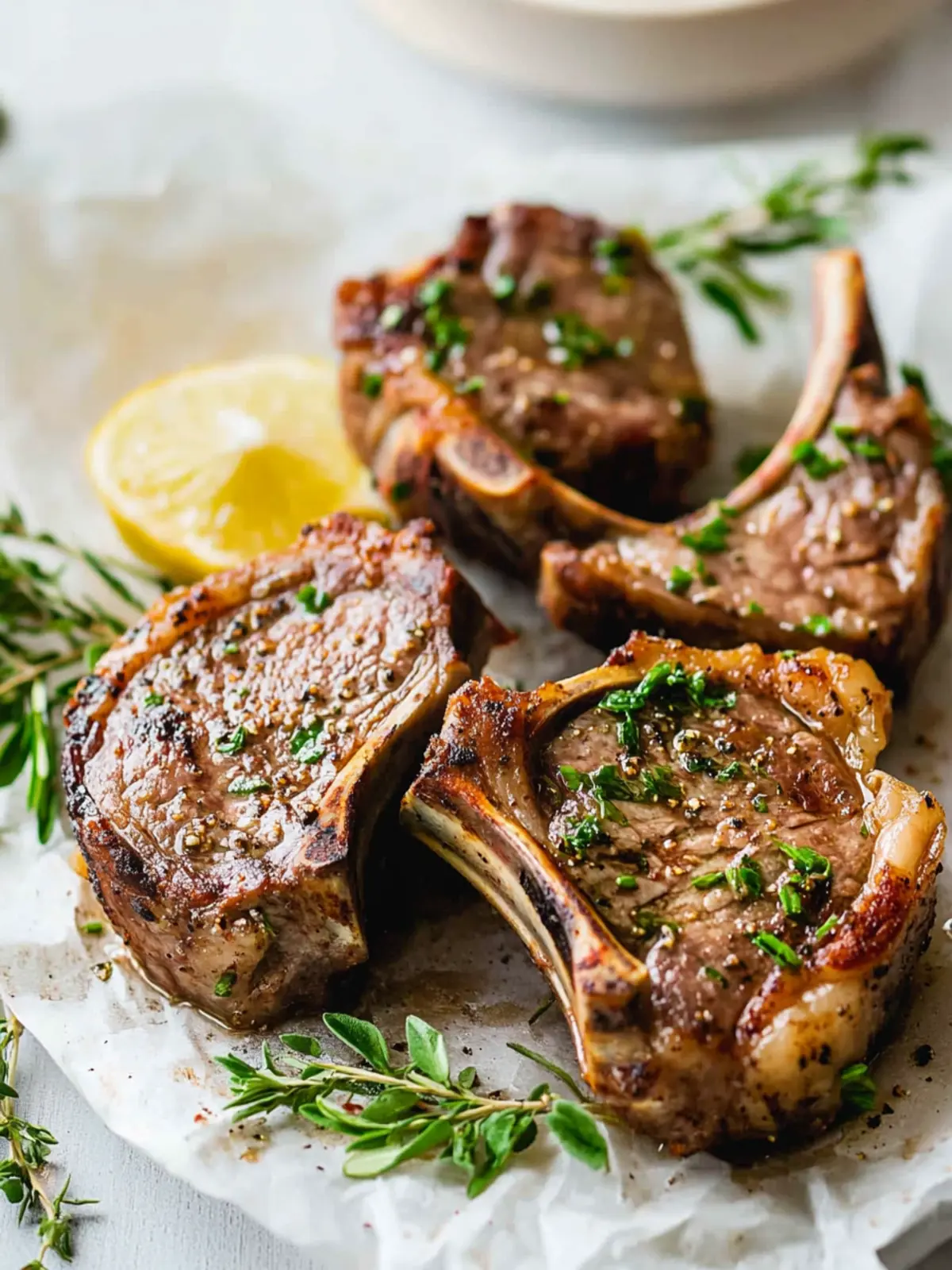 Air Fryer Lamb Chops