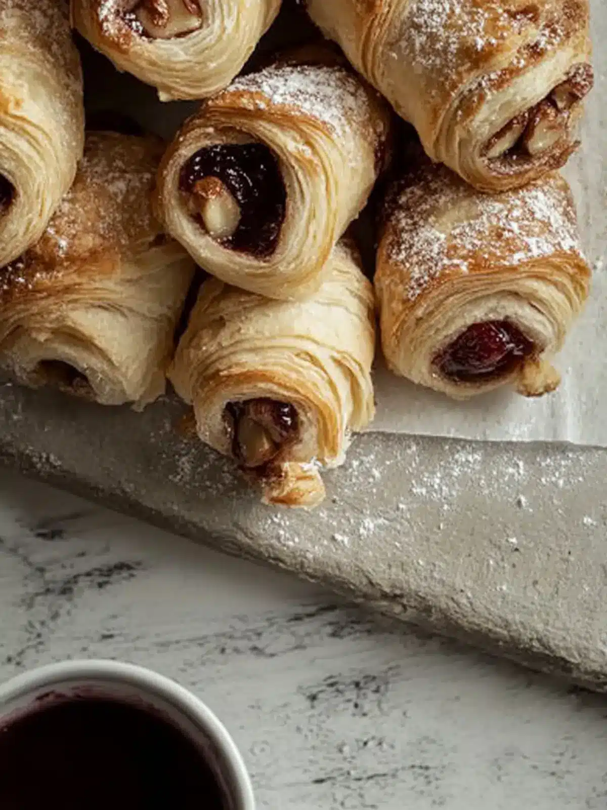 Rough Puff Rugelach – Fill with Jam/Nuts/Chocolate