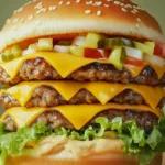 Homemade Big Mac with Special Sauce