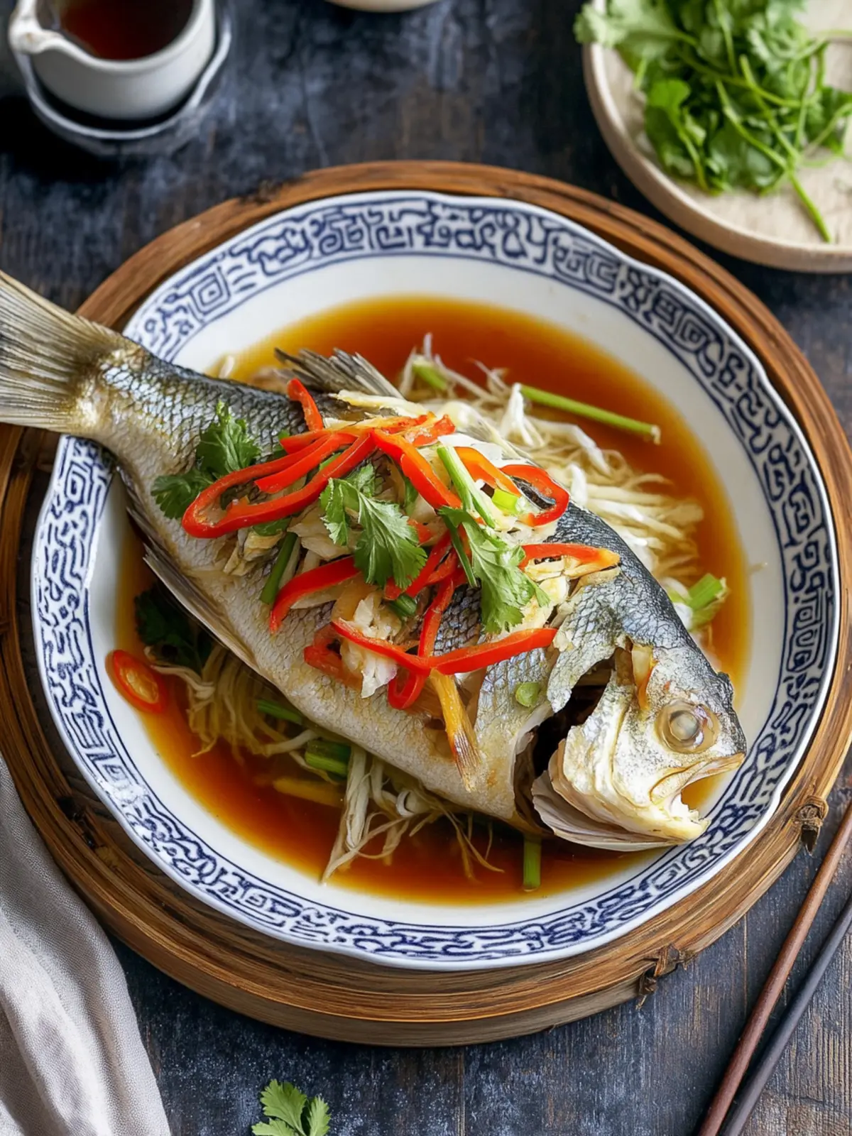 Steamed Fish-Chinese Style