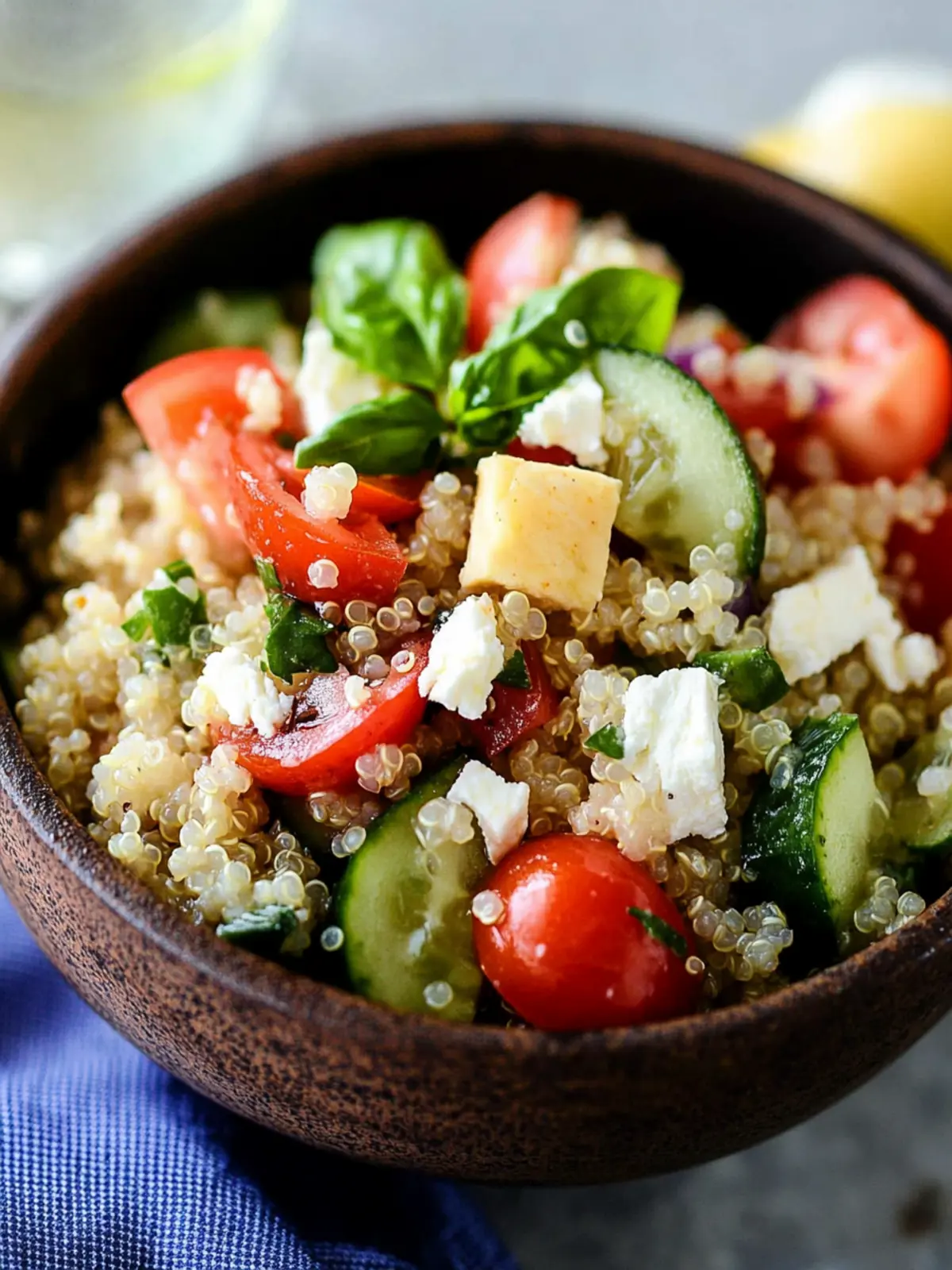 Vibrant Greek Quinoa Salad Recipe to Brighten Your Day 3 Greek Quinoa Salad