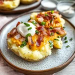 Loaded Smashed Potatoes