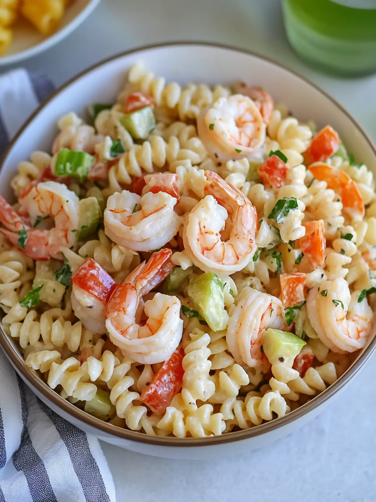 Refreshing Shrimp Pasta Salad
