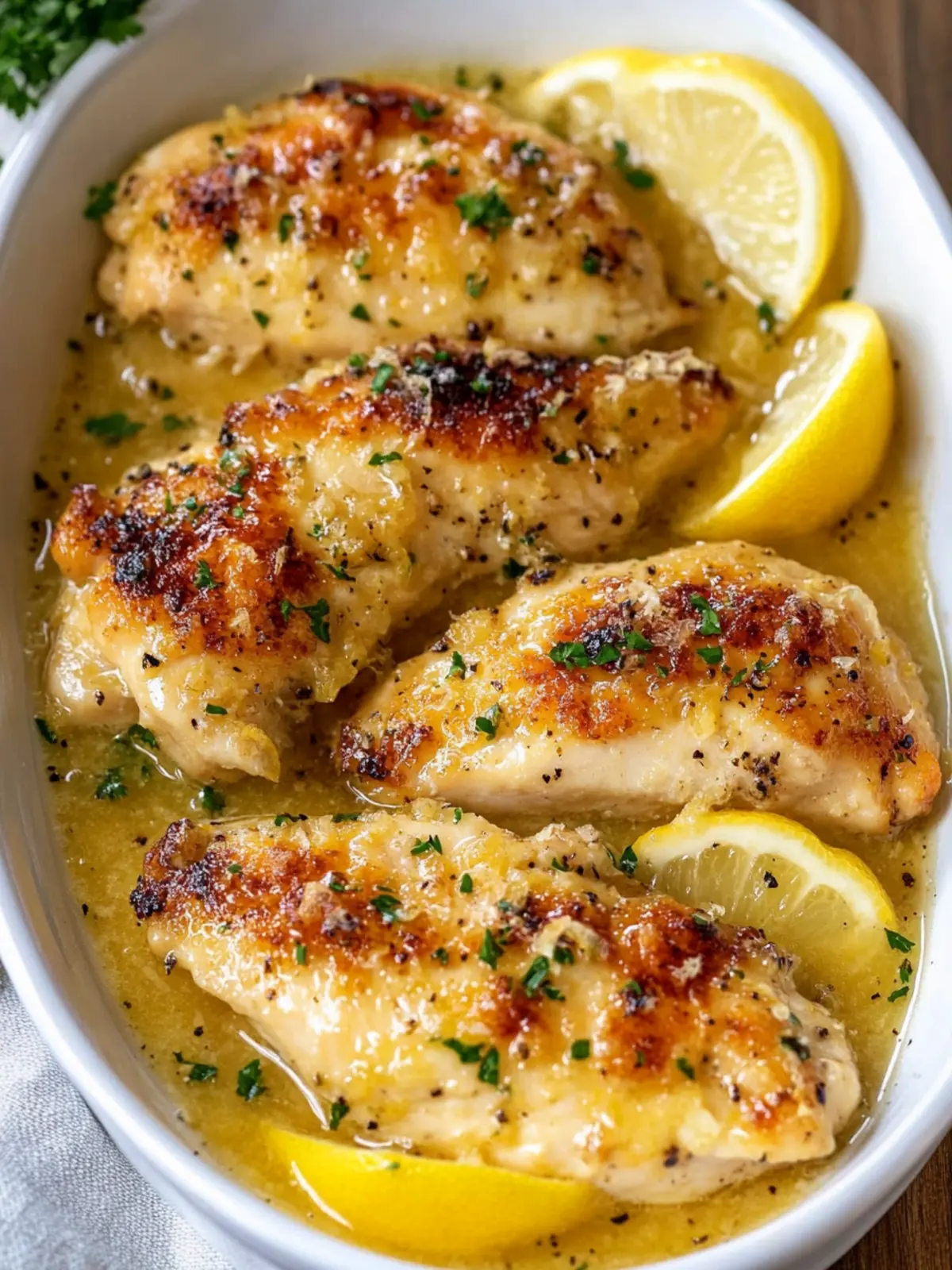 Lemon Chicken Recipe with Irresistible Lemon Butter Sauce 3 Lemon Chicken Recipe (with Lemon Butter Sauce)