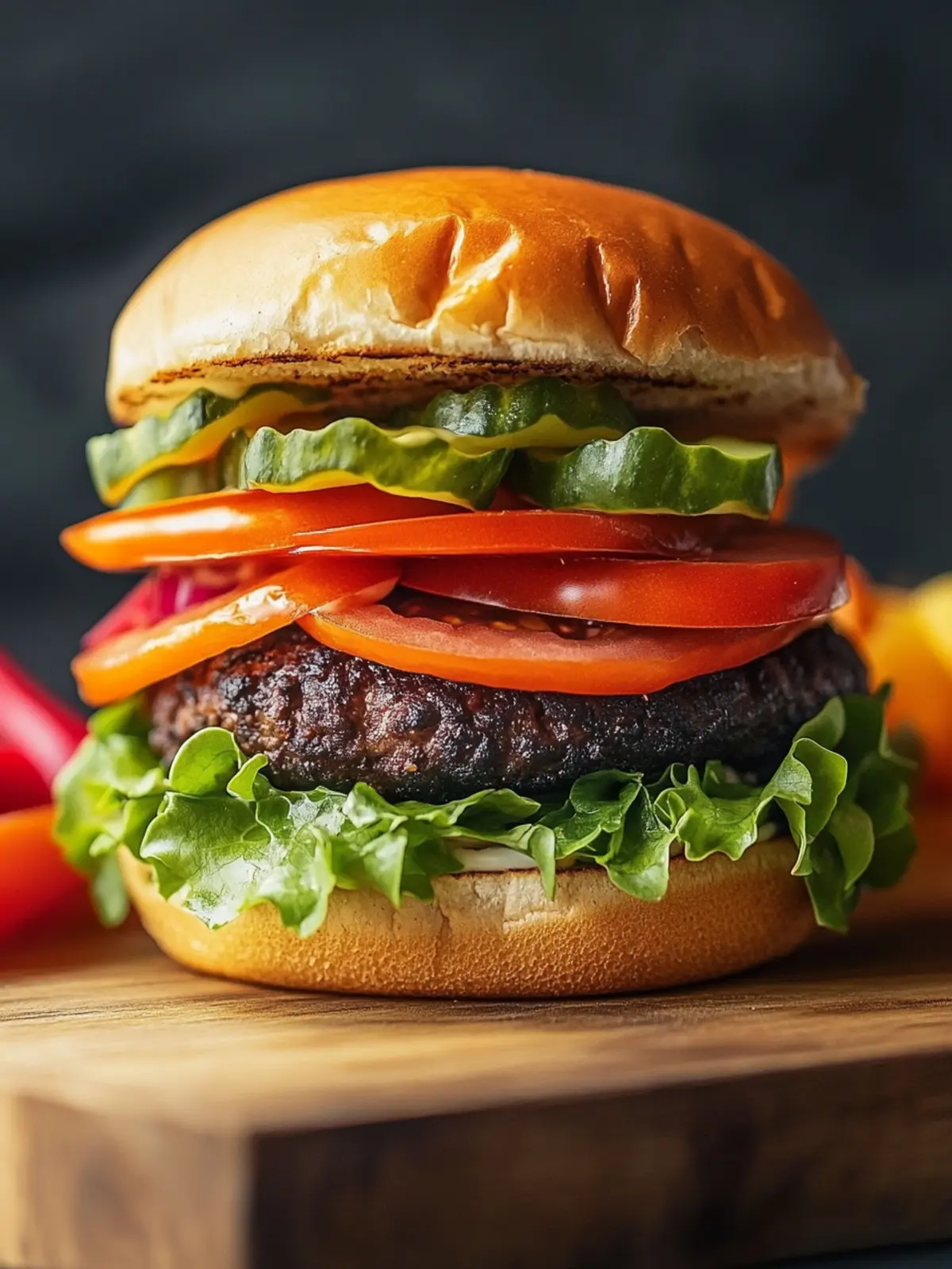 Vegetarian Black Bean Burger