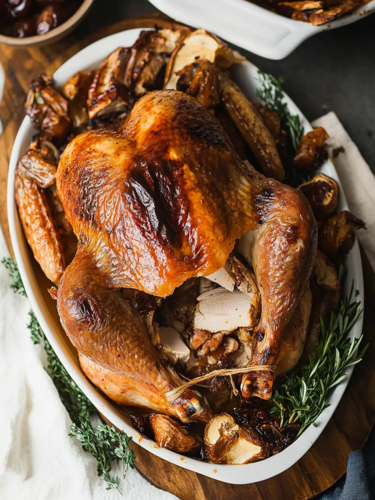 Perfect Roast Turkey Using Cheesecloth