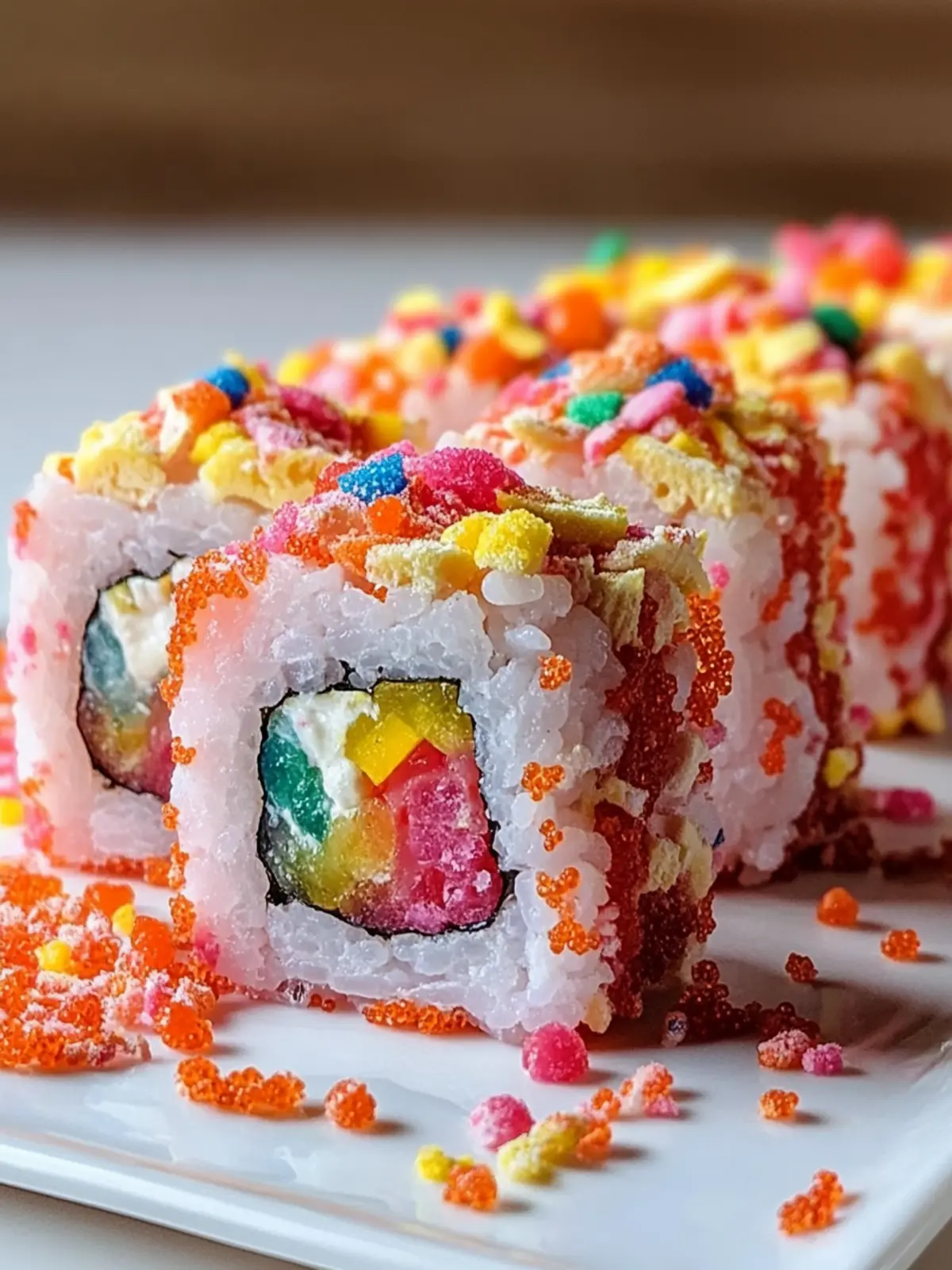 The Fruity Pebbles Sushi