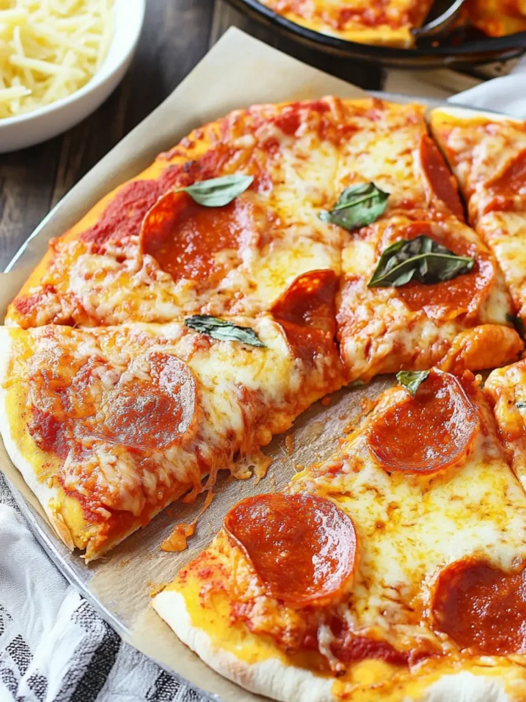 Easy 10 Minute Kid-Friendly Pizza Bake