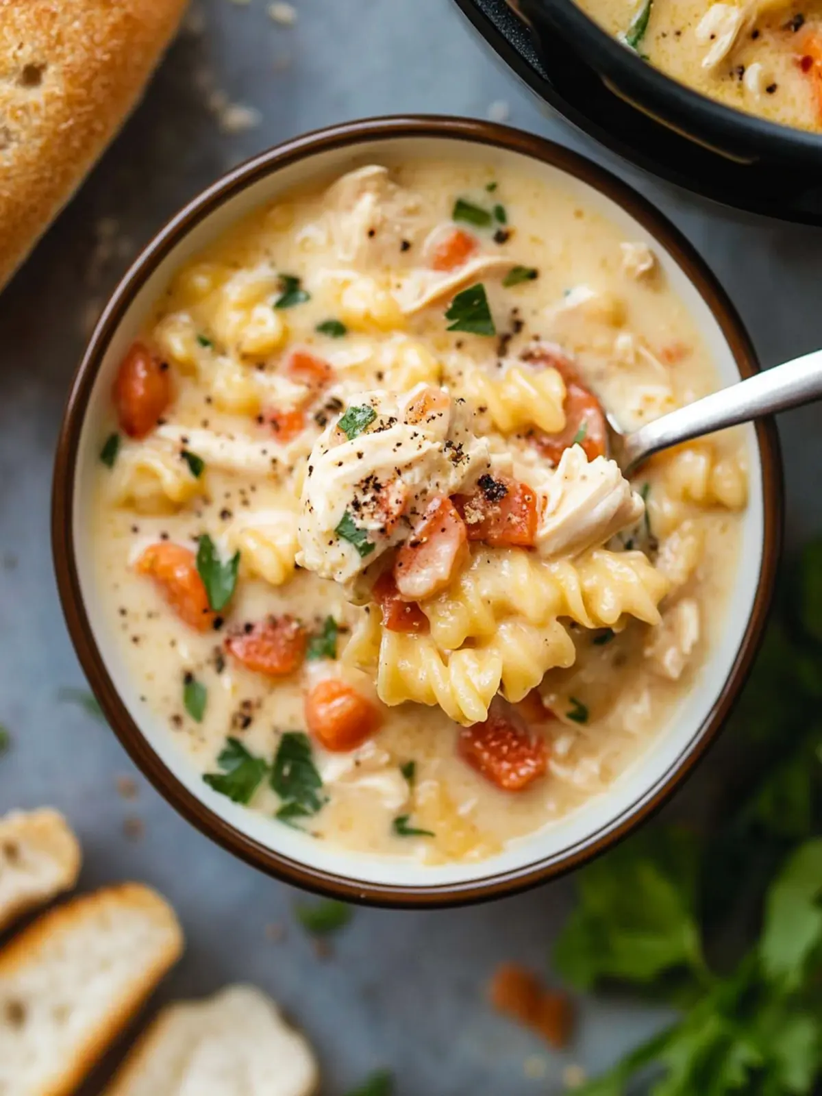 Instant Pot Creamy Marry Me Chicken Soup