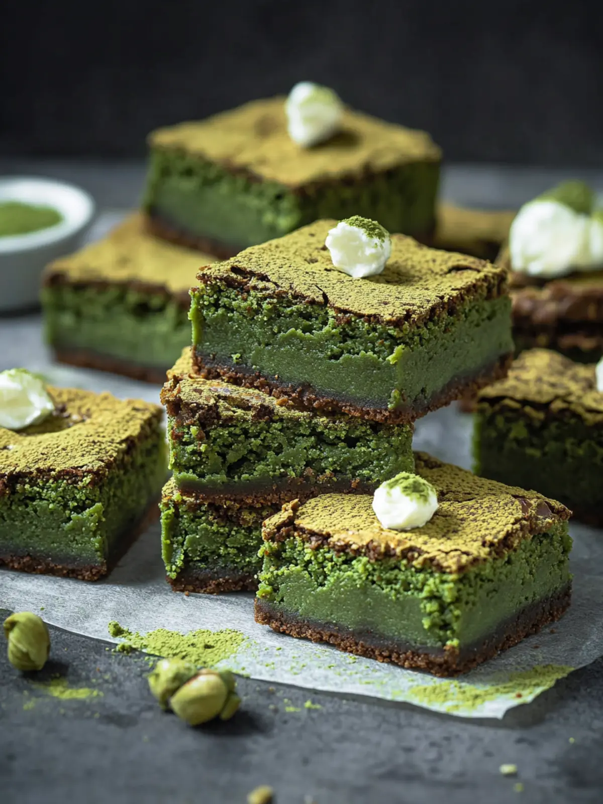 Matcha Brownies