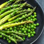 Sautéed Asparagus and Peas