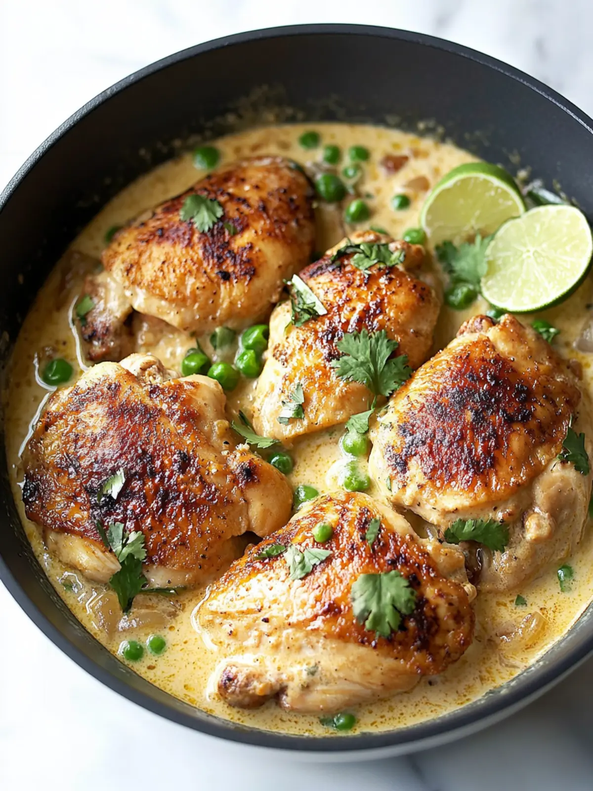 Creamy Coconut Milk Chicken Recipe for Quick One-Skillet Bliss 2 Creamy Coconut Milk Chicken Recipe (One-Skillet)