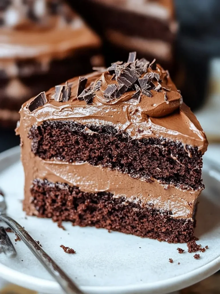 Vegan Chocolate Cake Recipe
