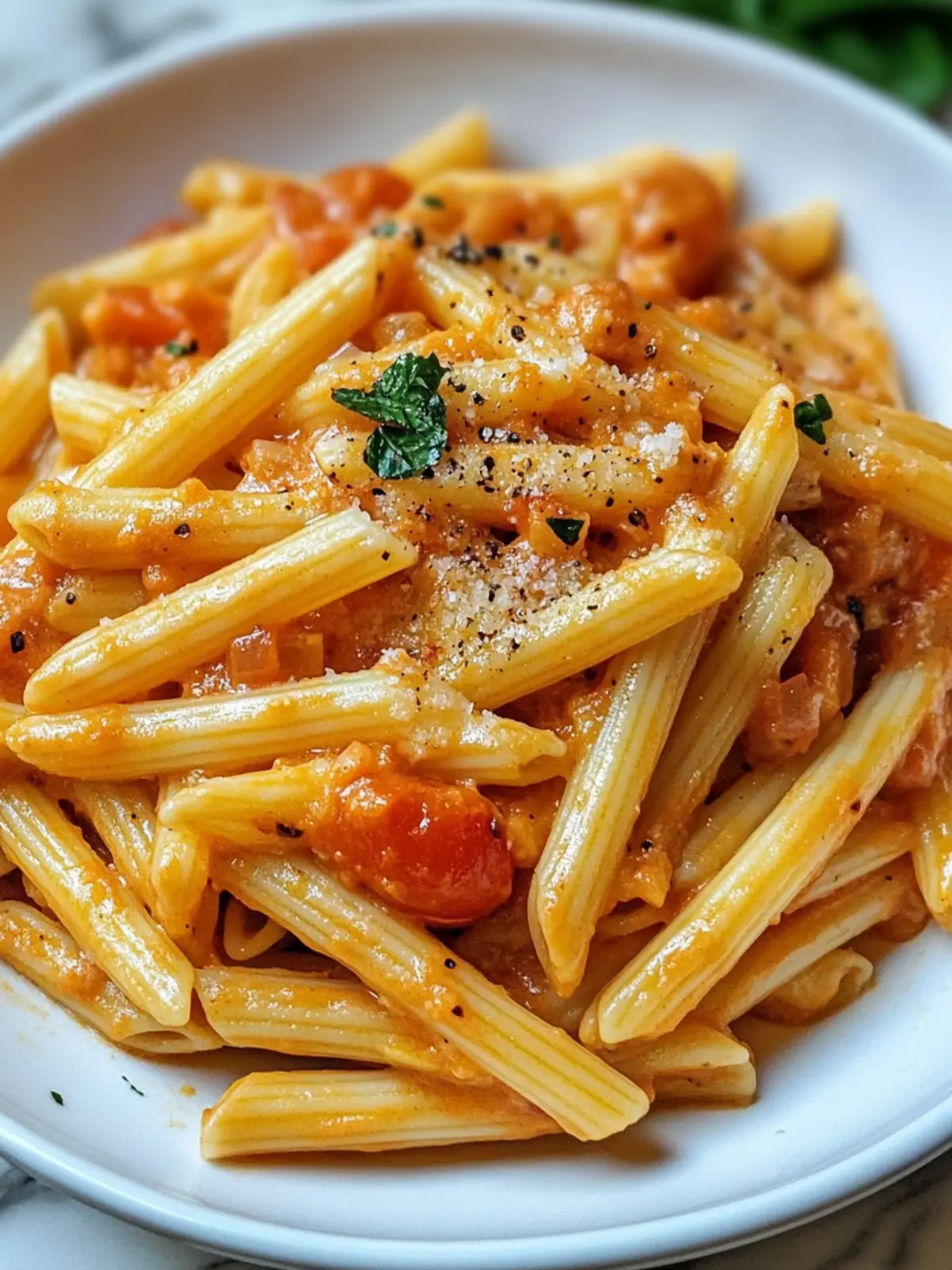 Creamy Tomato Garlic Pasta Recipe
