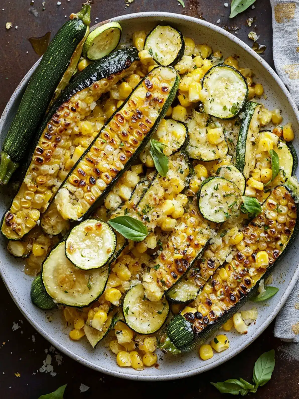 Savor This Roasted Zucchini and Corn Delight for Dinner 5 Roasted Zucchini and Corn