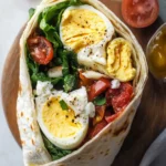 Mediterranean Egg Wrap